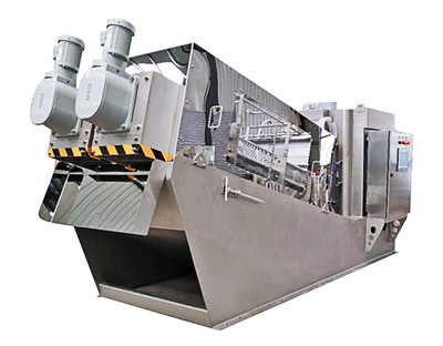 kopen Stalen schroefpers slib ontwatering machine slib filter pers machine minder lawaai online manufacture