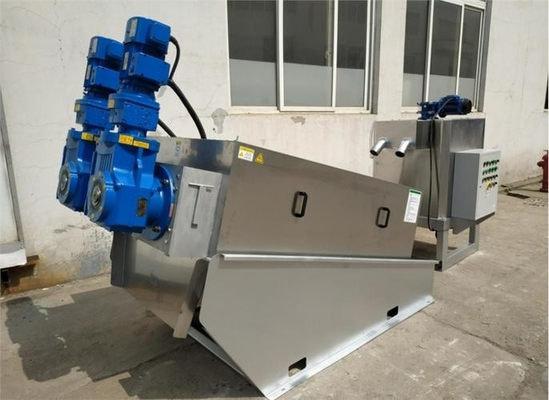 kopen Zelfreinigende schroefpers slib ontwatering machine vaste vloeistof scheider voor olie blad roestvrij staal online manufacture