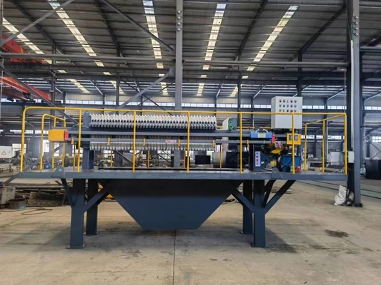 kopen Kleinschalige slib ontwatering Ronde klei filter pers machine, Plastic afvalwater plaat frame filter pers online manufacture
