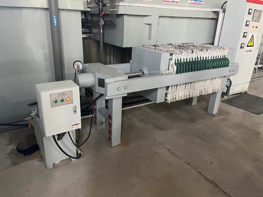 kopen Hydraulische slibontwatering Plaat en frame Filterpersmachine online manufacture