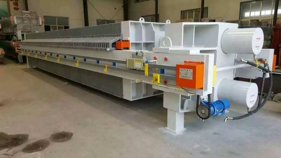kopen Plaat en frame Filter Press Animatie Slib Ontwatering Machine Slag Separatie Chemische apparatuur online manufacture