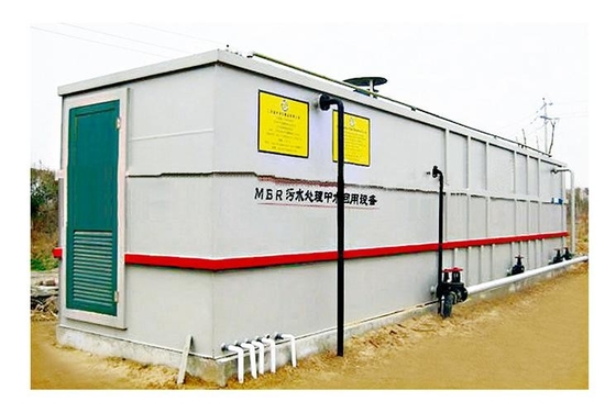 kopen Package Industrieel huishoudelijk afvalwaterzuiveringsinstallatieapparatuur STP MBBR MBR geïntegreerde afvalwaterzuiveringsinstallatie online manufacture
