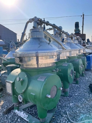 kopen Roestvrij staal 304 Kleine capaciteit 3-fase plantaardige olie schijf centrifuge machine prijs online manufacture