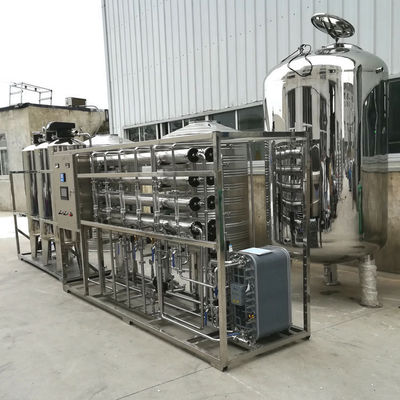 kopen Elektrische automatische besturing RO omgekeerde osmose-eenheid met roestvrij staal / glasvezelcomposit voor automatische waterzuivering online vervaardiging