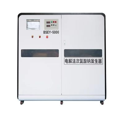 kopen Elektrische automatische besturing PLC  Natriumhypochlorite Plant voor waterbehandeling Capaciteit 0-5000L/Uur Split Type Generator online vervaardiging