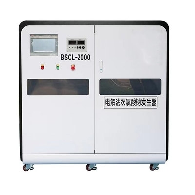 kopen Elektrisch automatisch bediende natriumhypochloritgenerator voor de desinfectie van nucleair verontreinigd afvalwater Productiviteit 100G/h online manufacture