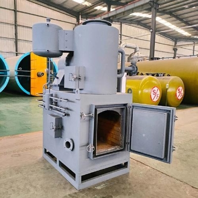 kopen Automatische werking 220 V of 380 V werking Rokenloze dierenhuisdierwinkel Afvalslachthuis Gevaarlijke afvalverbrandingsmachine online manufacture