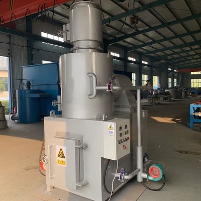 kopen Elektrische automatische besturing PLC  50L/H verbrandingsmachine voor rookloze verbranding van medisch huishoudelijk en huisdierlijk afval online vervaardiging