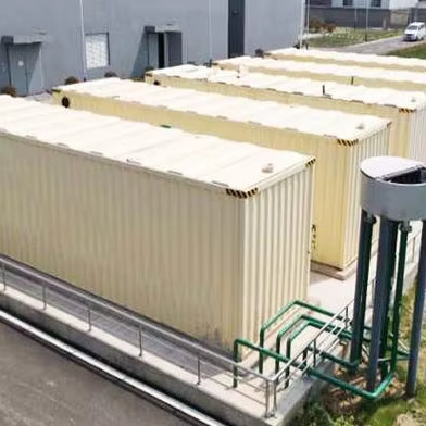 kopen Koolstofstaal voor afvalwaterzuiveringsapparatuur van slachthuizen Mbbr Mbr Container-zuiveringsinstallatie online manufacture