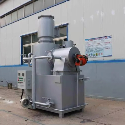 kopen Rookloze kleine huisdieren dier crematorium voor ziekenhuizen medische afvalverbranding en afvalfabriek in grijs online manufacture