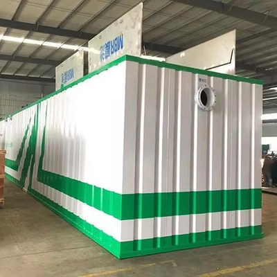 kopen Elektrische automatische besturing Container MBBR afvalwaterzuiveringsinstallatie voor pluimvee kippenslachthuis afvalwaterzuivering online manufacture
