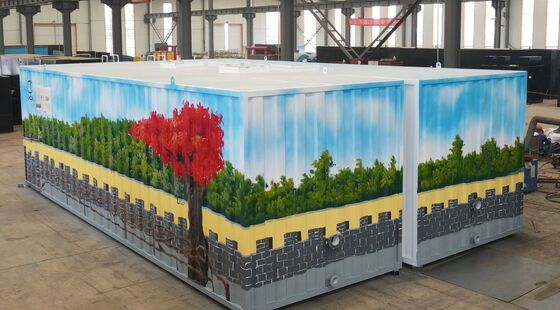 kopen Milieuvriendelijke MBBR-installatie met aangepaste spanning en een capaciteit van 10m3-1000m3/dag voor 95% reductie van CODcr en BOD5 online vervaardiging