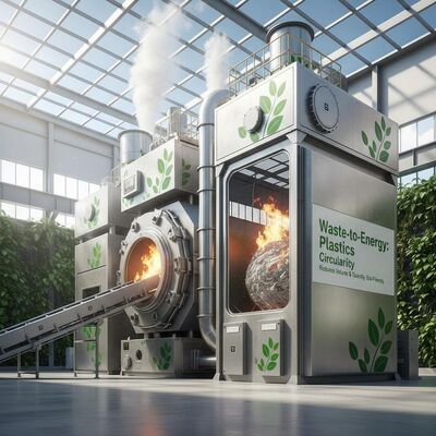 kopen Grootschalige, milieuvriendelijke industriële en gemeentelijke afvalverbrandingsinstallaties voor de productie van kunststoffen kunnen het volume en de hoeveelheid afval verminderen. online vervaardiging