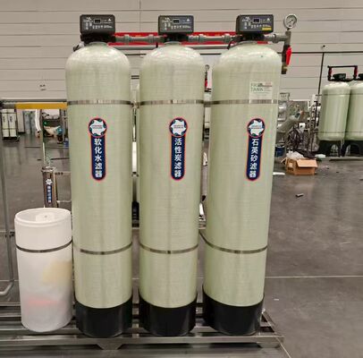 kopen Productiviteit 500 L/uur RO-waterzuiveringsapparatuur met PLC-kerncomponenten en 1 jaar garantie online vervaardiging