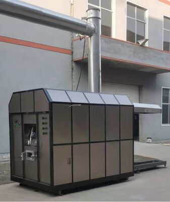 kopen Rookloze, geurloze menselijke verbrandingsoven en crematiemachine op hoge temperatuur voor efficiënte afvalverwerking online vervaardiging