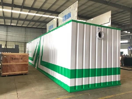 Geïntegreerde afvalwaterzuiveringsinstallatie Aerator Geactiveerde machines Geïntegreerde volledig automatische zuiveringsapparatuur