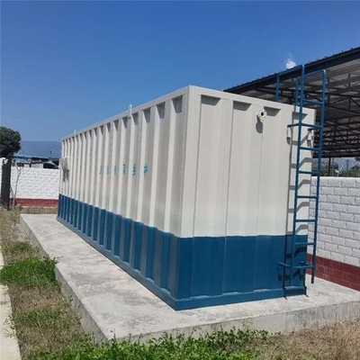 Containersystemen voor het verwerken van afvalwater, mobiele installaties