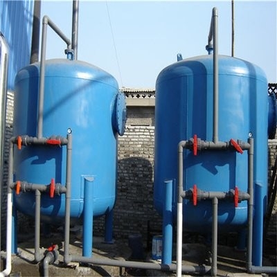 Aanpasbaar walnootschelpfilter chemisch rioolwater multi mediafilter volledig automatisch actief zandfilter