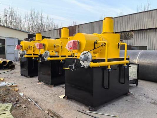 Hospitaalverbrandingsinstallatie voor medisch afval met hoge snelheidsbrander en capaciteit van 15 kg tot 10 ton per partij