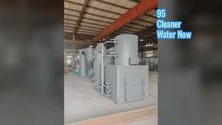 DAF-machine, 95% efficiëntie, op skid gemonteerd