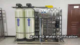 RO-watersysteem Automatische controle roestvrij staal