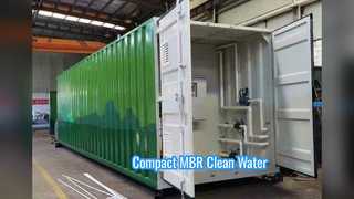 Compacte MBR-fabriek Afvalwaterzuivering