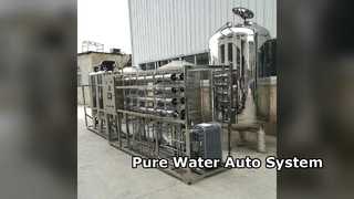 RO-waterfilter Autocontrole roestvrijstalen systeem