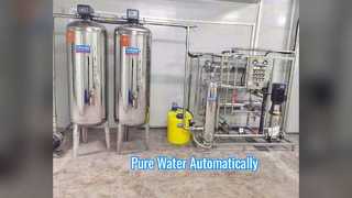RO-waterfilter: zuiver water automatisch roestvrij staal