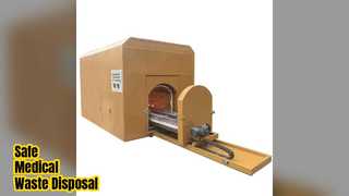 Veilige verwijdering van ziekenhuisafvalverbrandingsoven